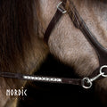 Nordic Horse Brun supergrip tøjle All White