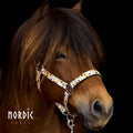 Nordic Horse Polstret grime med solsikker