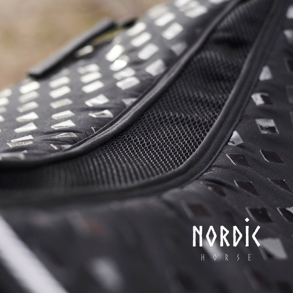 Nordic-horse sadelunderlag, all black