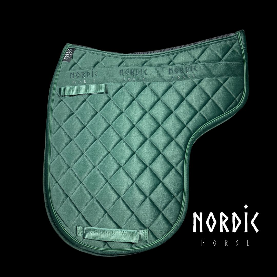 Nordic-horse underlag, Green velvet