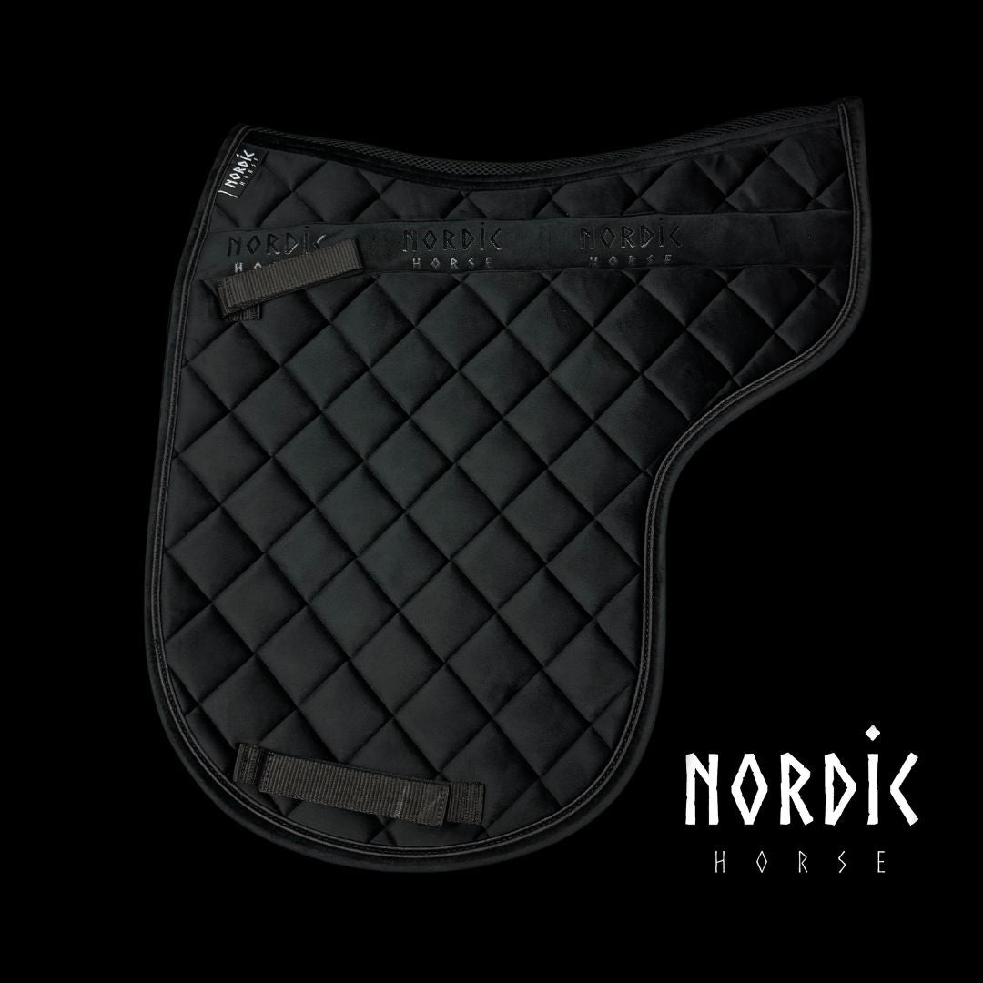 Nordic horse underlag, Black velvet
