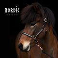 Nordic Horse Lædergrime All Rosegold