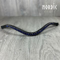 Nordic Horse Pandebånd med blå sten