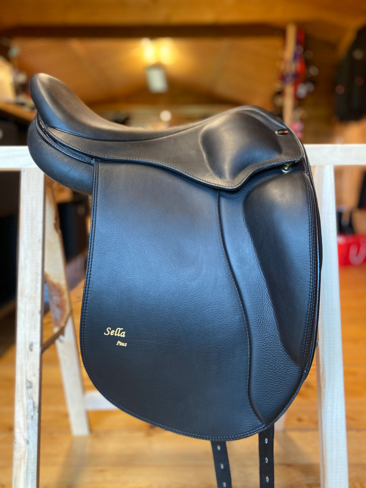 Eques Sella Plus 16,5", brugt sadel